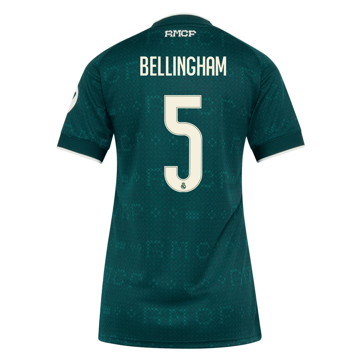 adidas Women's Real Madrid Jude Bellingham Away Jersey 26/27 (Green)