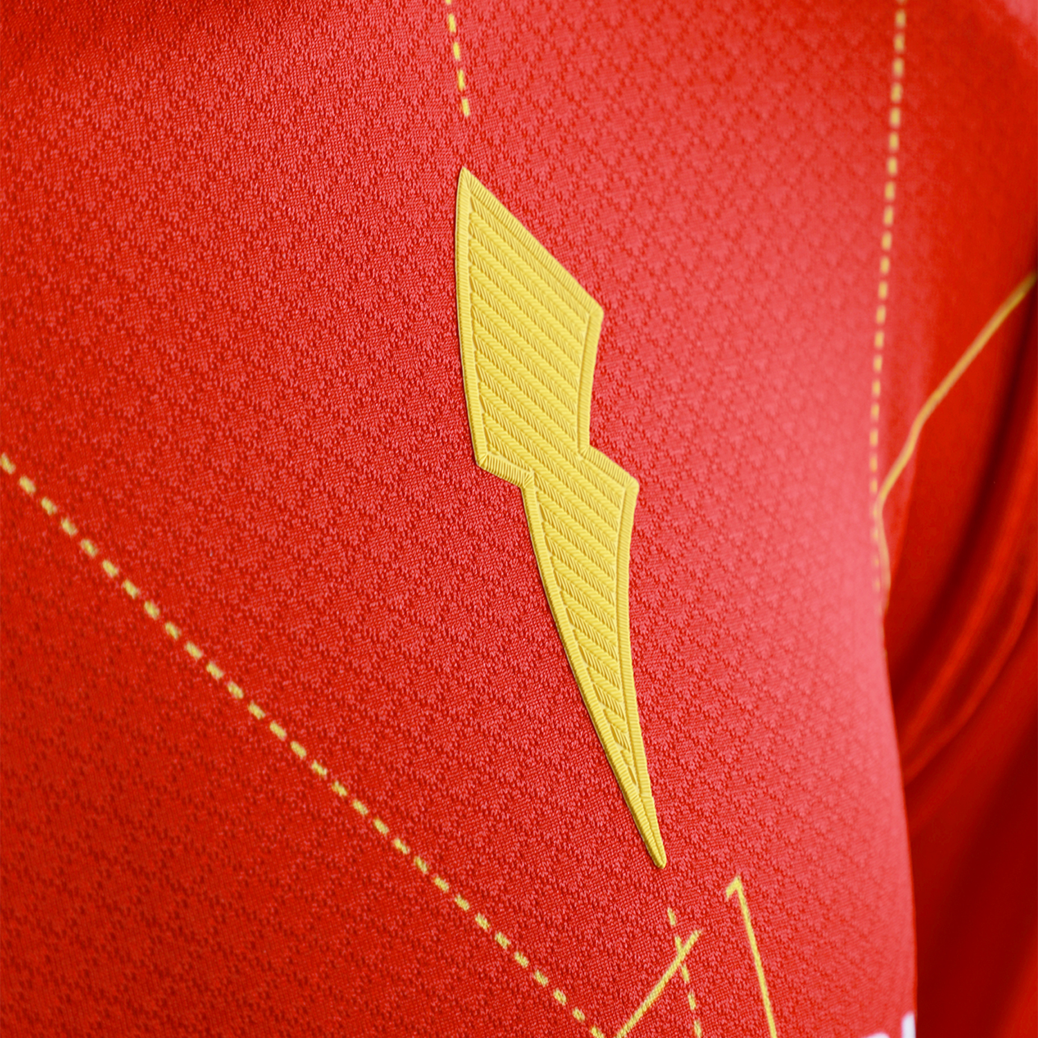 Pirma Men's Necaxa Away Jersey 25/26 (Red/Yellow)