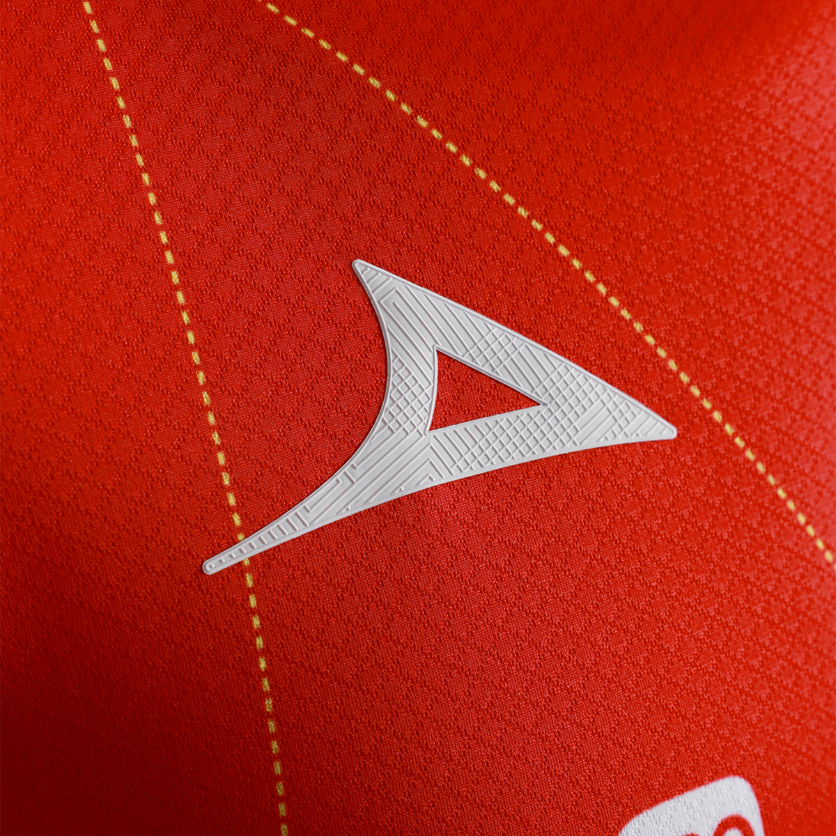 Pirma Men's Necaxa Away Jersey 25/26 (Red/Yellow)