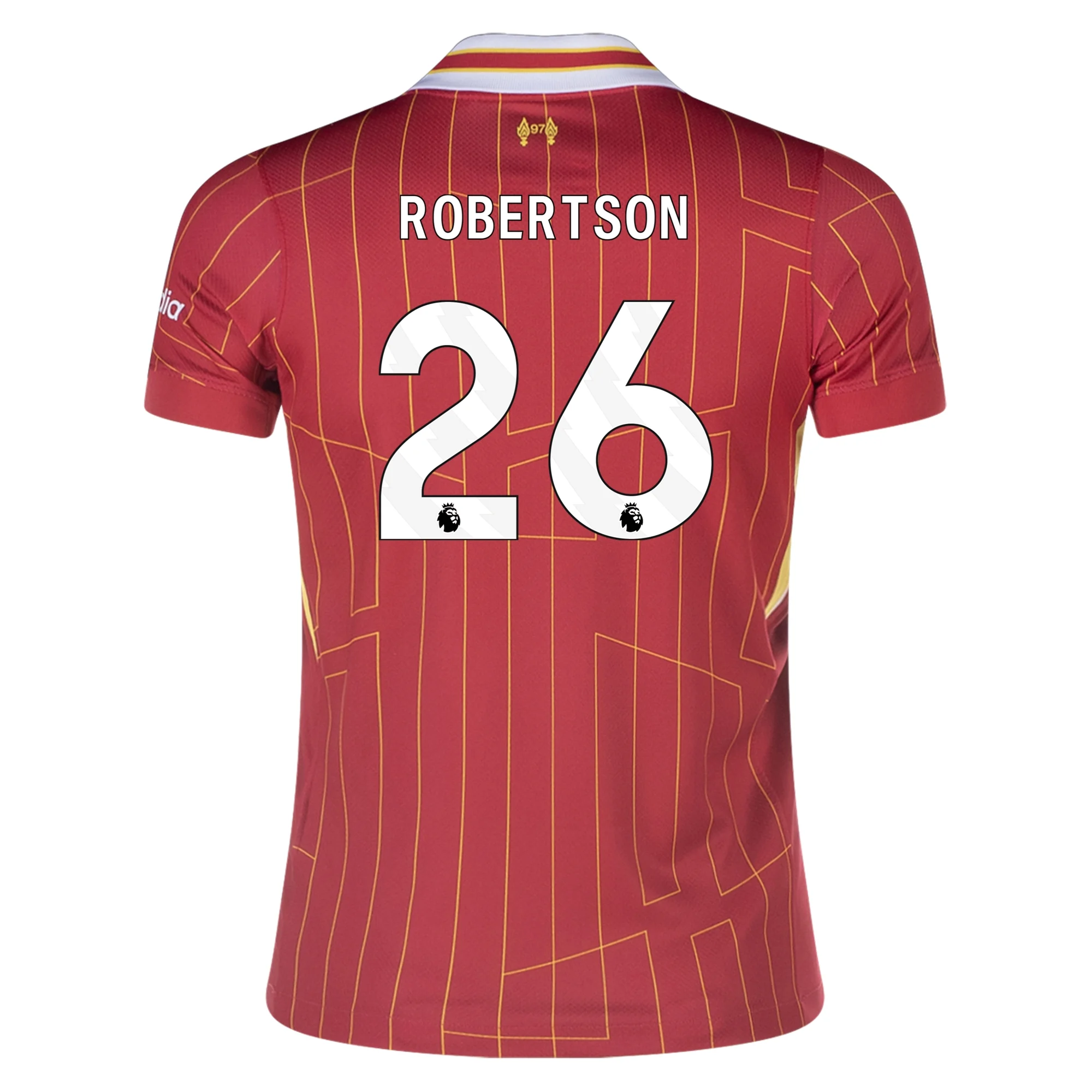 Andy Royle Jersey Nike Youth Liverpool Andy Robertson Home Jersey 24/25 (Gym Red/Chrome ...