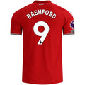 adidas Manchester United Authentic Marcus Rashford Home Jersey w/ EPL + No Room For Racism Patches 26/27 (Red)