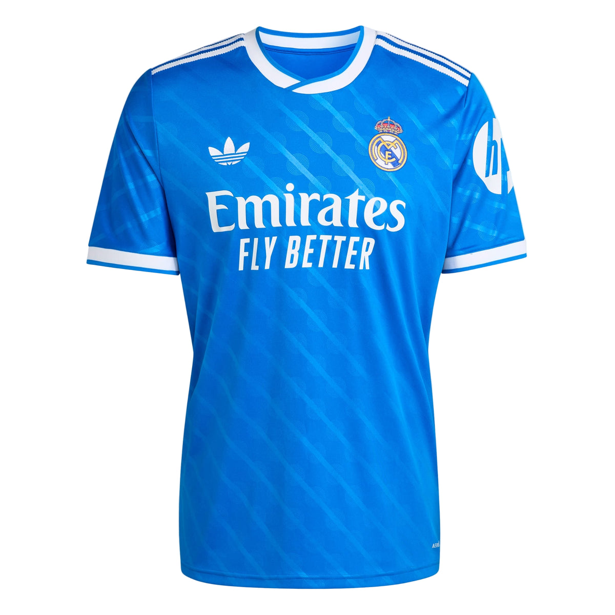 adidas Men's Real Madrid Third Jersey 25/26 (Blue/White)