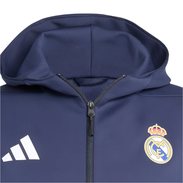 adidas Real Madrid 25/26 Anthem Jacket (Legend Ink) - Soccer Wearhouse