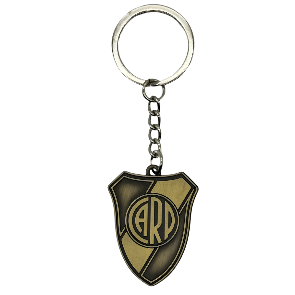 River Plate Metal Keychain