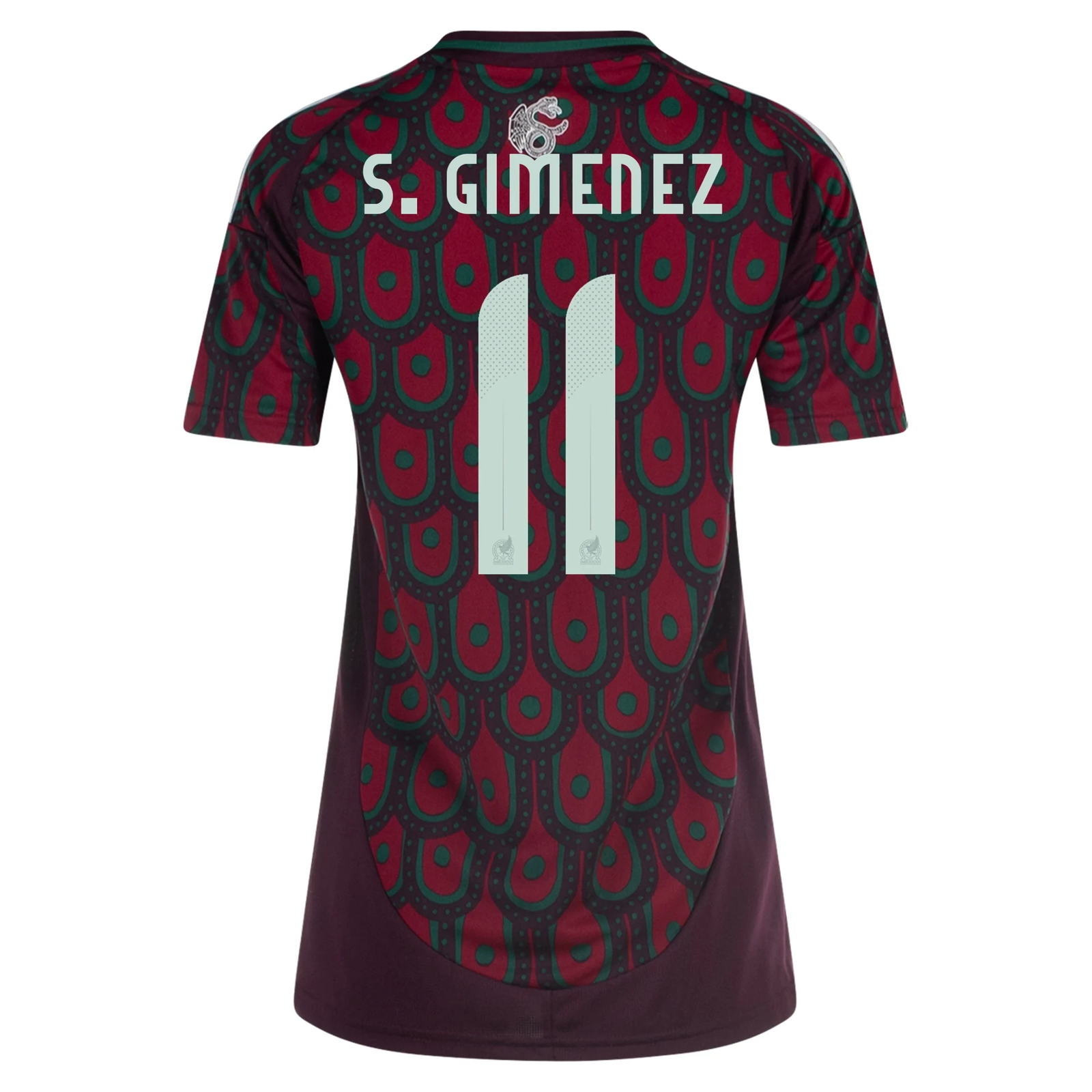 adidas Womens Mexico Santiago Giménez Home Jersey 24/25 (Multicolor)