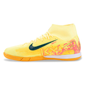 Nike Zoom Superfly 10 Academy KM Indoor Soccer Shoes (Light Laser Orange/Armory Navy)