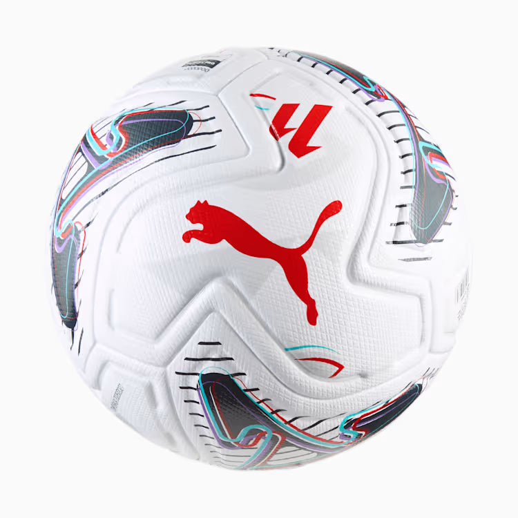 PUMA Stellar Nitro Ultimate LaLiga Soccer Ball (Puma White/Multi Color)