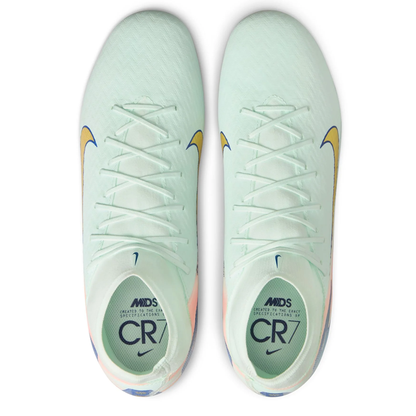 Nike Superfly 10 Academy MDS FG Soccer Cleats (Barely Green/Metallic Gold Coin)