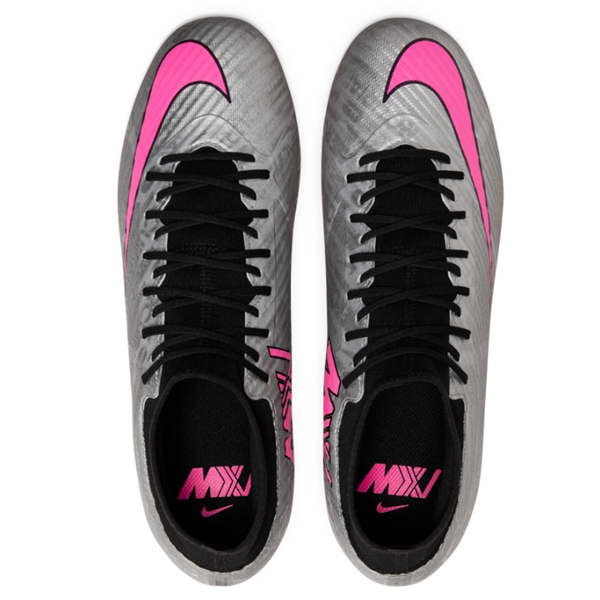 Grey and pink sales nike soccer cleats