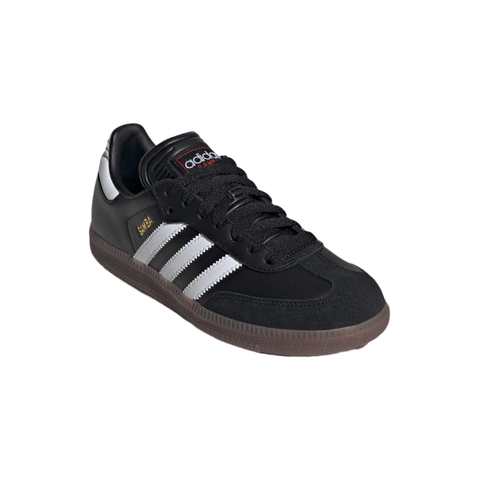 adidas Youth Jr. Samba Soccer Shoes J (Black/White)