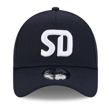 New Era 9Seventy San Diego Stretch Snap Adjustable Hat (Navy)