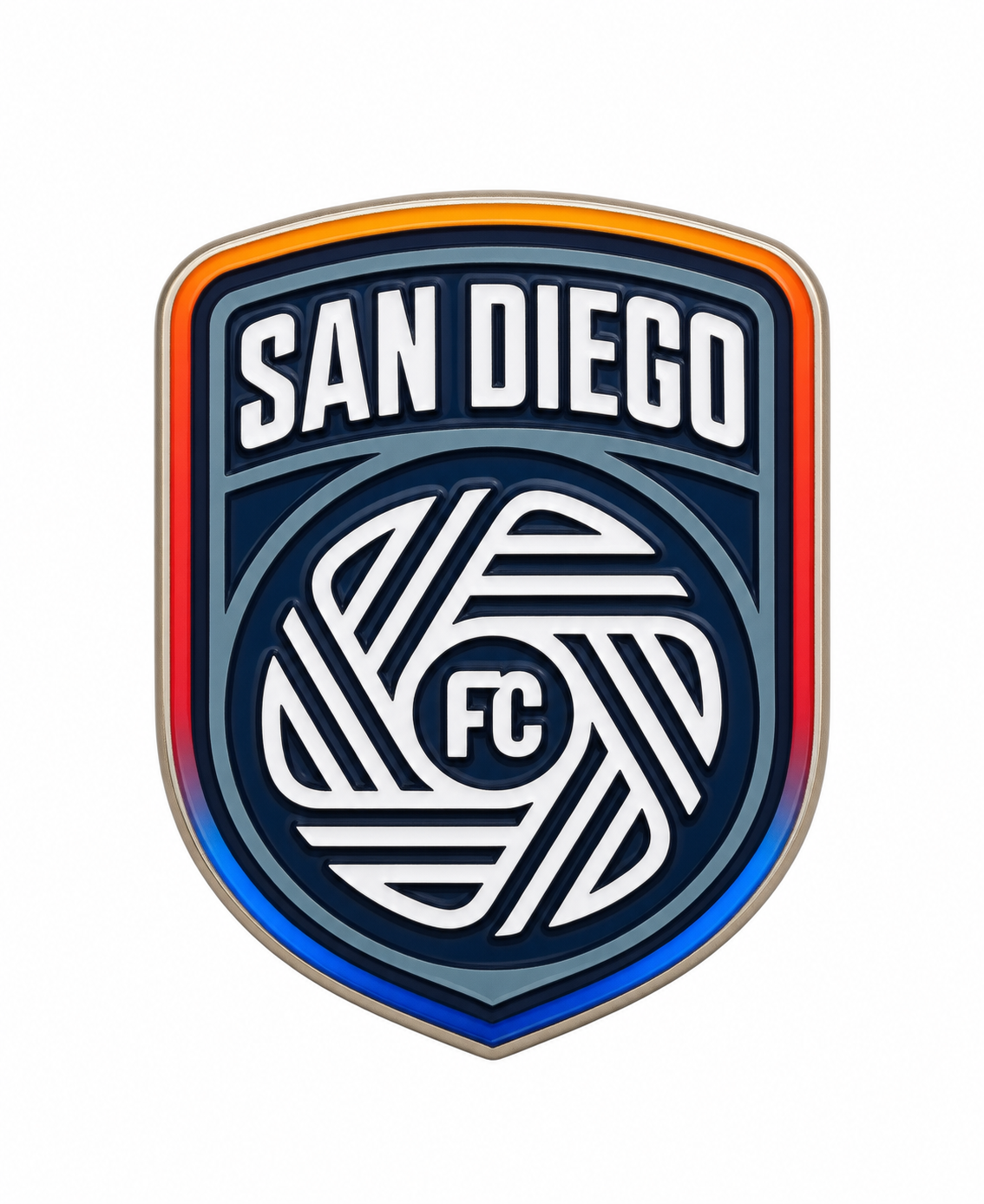 San Diego F.C. Enamel Pin