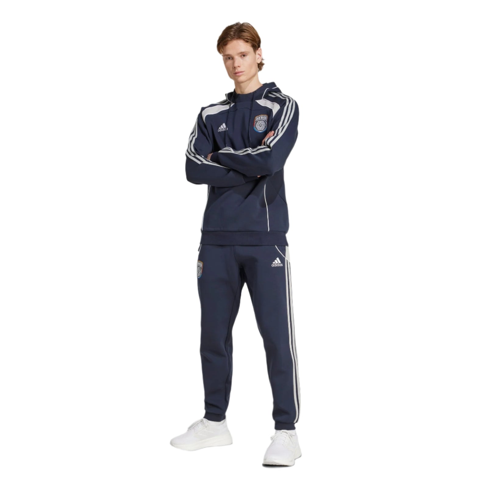 adidas San Diego 25/26 UBP Travel Hoodie (Night Navy)