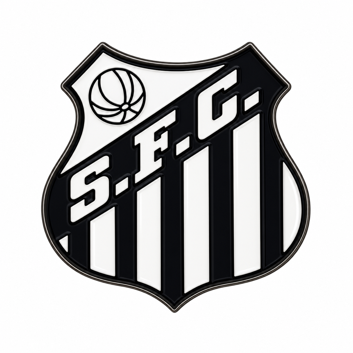 Santos FC Enamel Pin
