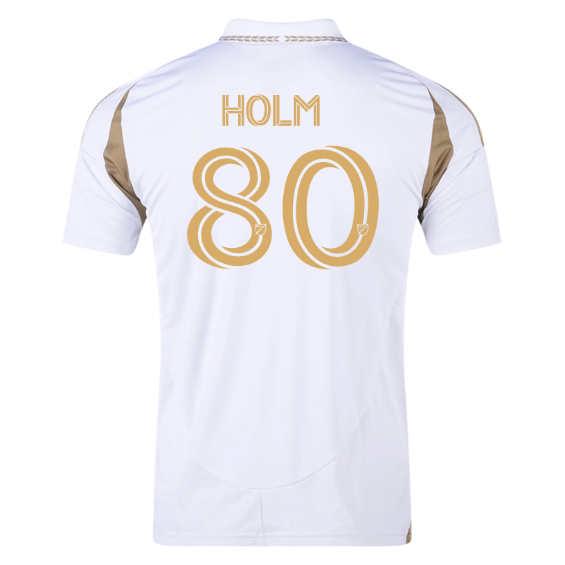 adidas Odin Holm LAFC Away Jersey 25/26 (White/Gold)