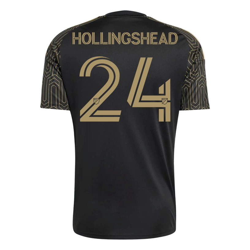 adidas Men's Hollingshead LAFC Replica Home Jersey 26/27 (Black/Gold)
