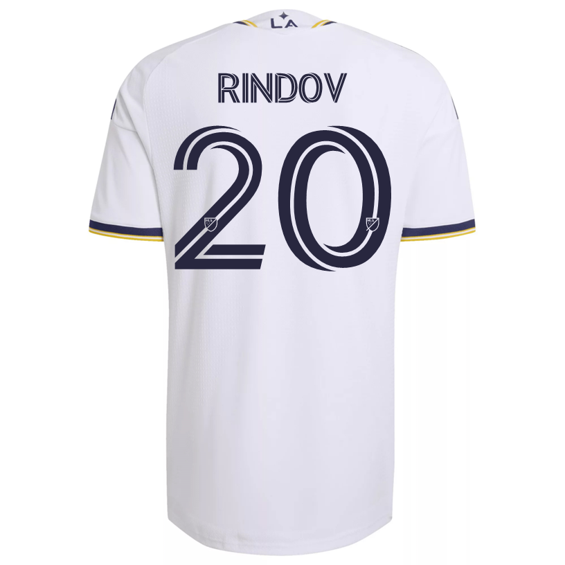 adidas Men's Rindov LA Galaxy Authentic Match Home Jersey 26/27 (White)