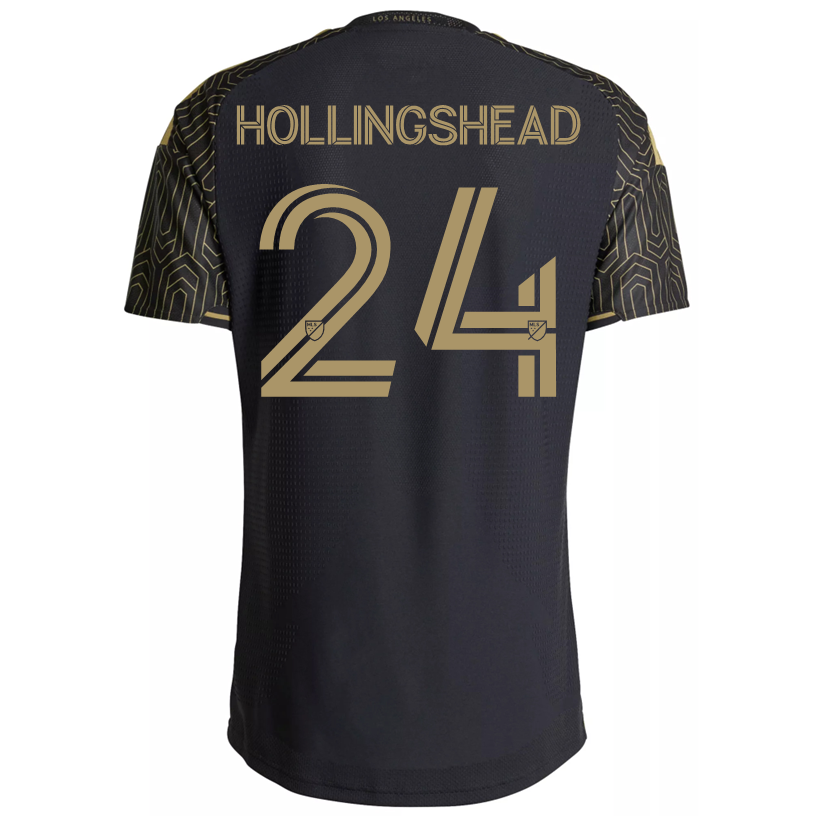 adidas Men's Hollingshead LAFC Authentic Match Home Jersey 26/27 (Black/Gold)