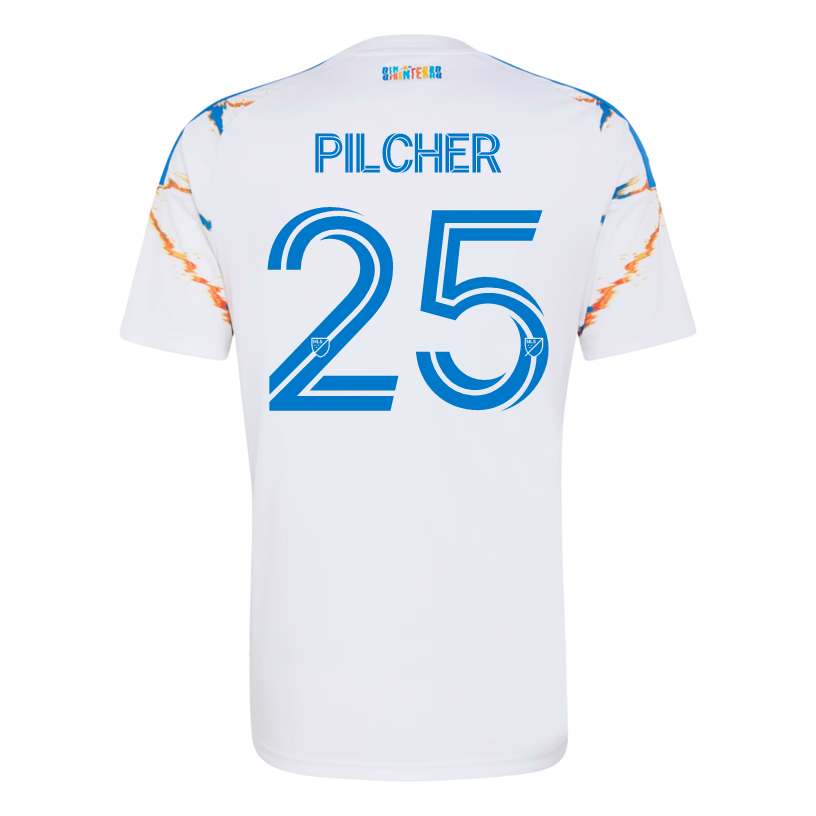 adidas Men's Pilcher San Diego FC 26/27 Away Replica Jersey (White)