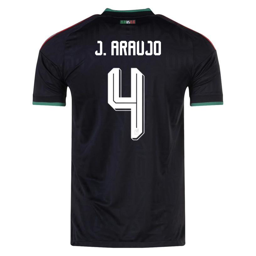 adidas Men's Mexico J. Araujo Authentic Match Third Jersey 2026 (Black)