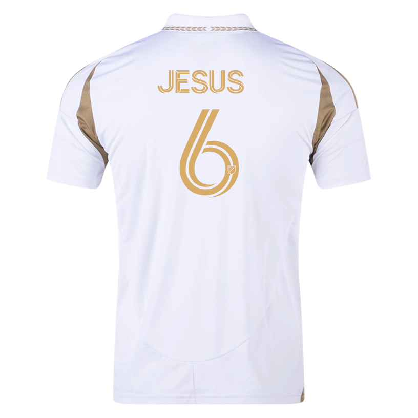 adidas Igor Jesus LAFC Away Jersey 25/26 (White/Gold)