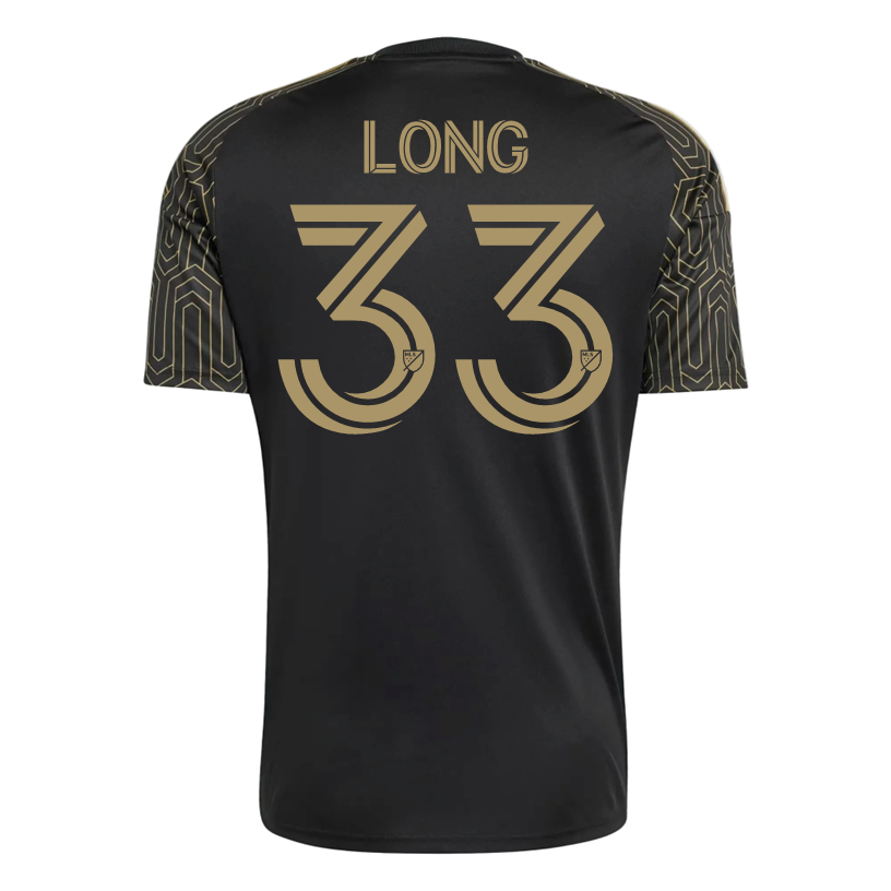 adidas Men's Long LAFC Replica Home Jersey 26/27 (Black/Gold)