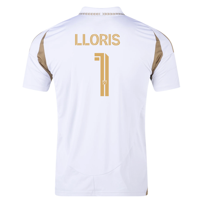 adidas Hugo Lloris LAFC Away Jersey 25/26 (White/Gold)