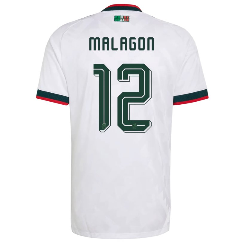 adidas Men's Mexico Malagon Authentic Match Away Jersey 2026 (White)