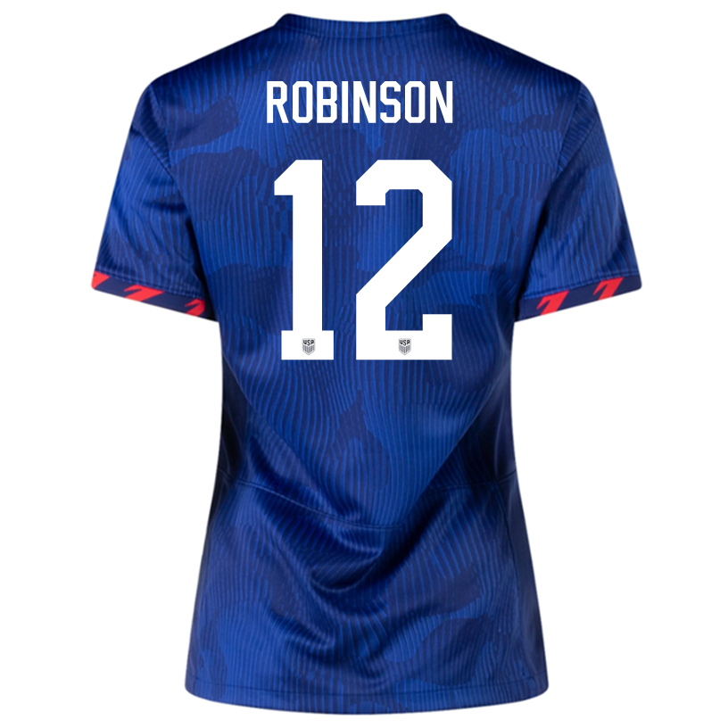 Nike Womens United States Miles Robinson Away Jersey 23/24 (Hyper Royal/Loyal Blue)