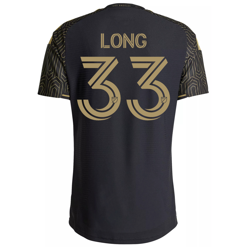 adidas Men's Long LAFC Authentic Match Home Jersey 26/27 (Black/Gold)