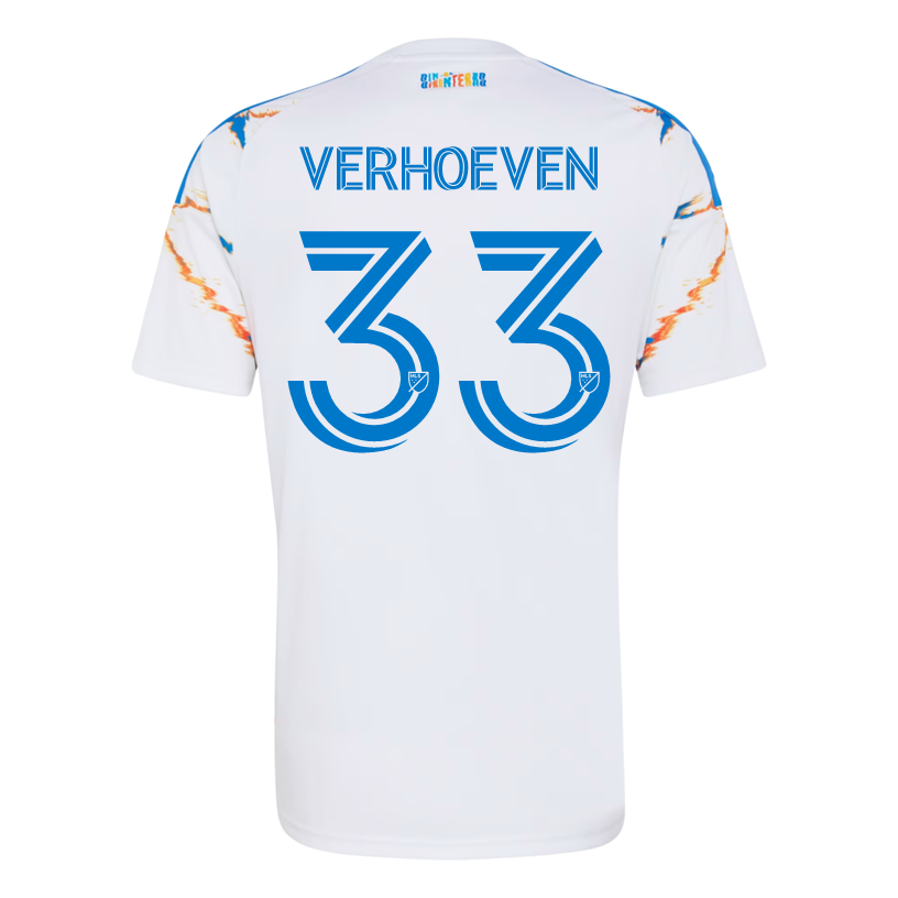 adidas Men's Verhoeven San Diego FC 26/27 Away Replica Jersey (White)