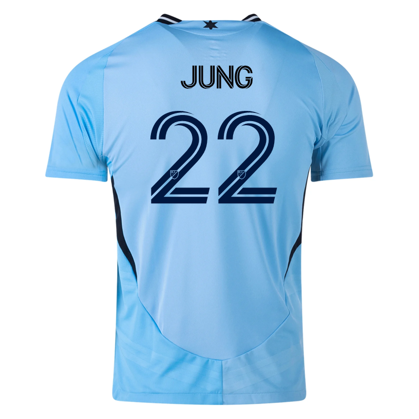 adidas Minnesota United Authentic Hoyeon Jung Away Jersey 25/26 (Zenith Blue)