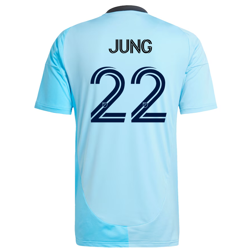 adidas Minnesota United Hoyeon Jung Away Jersey 25/26 (Zenith Blue)