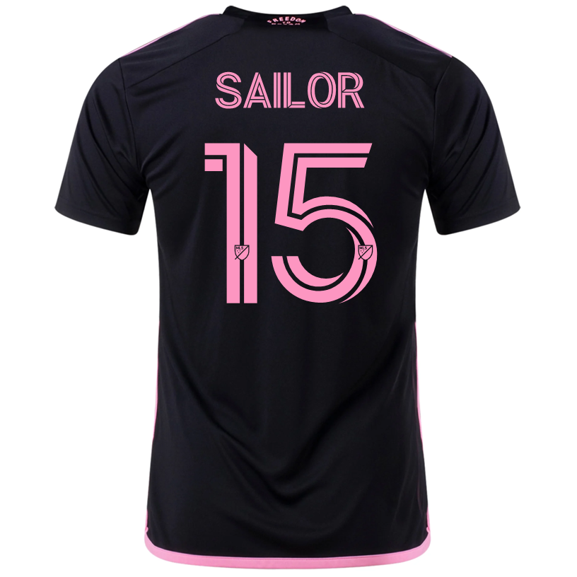adidas Ryan Sailor Inter Miami Away Jersey 23/24 (Black/True Pink)