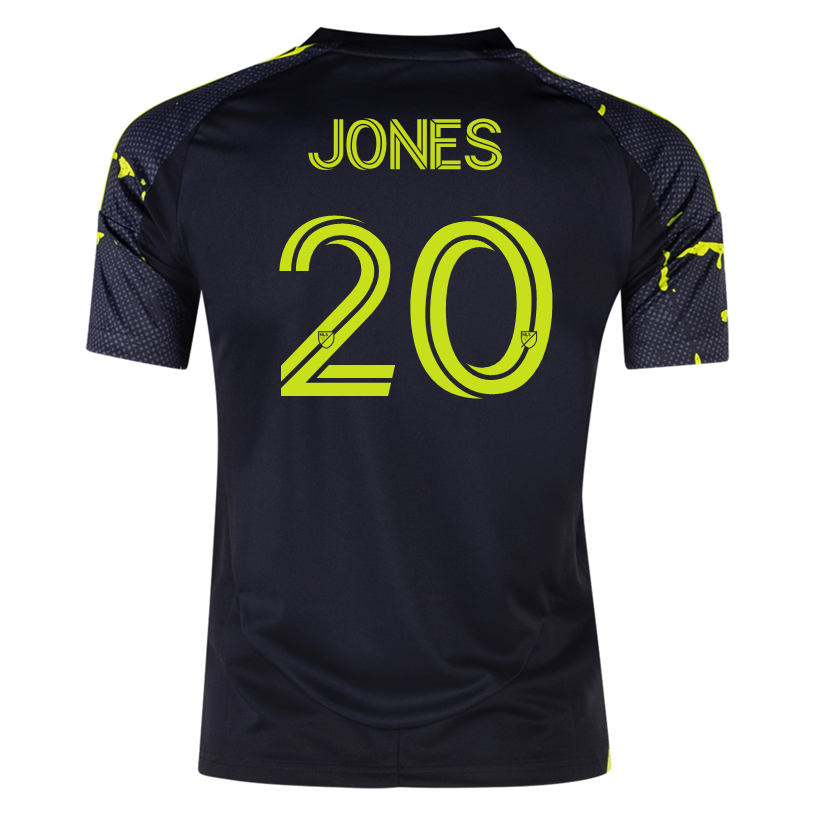 adidas Columbus Crew Derrick Jones Away Jersey 25/26 (Black/Yellow)