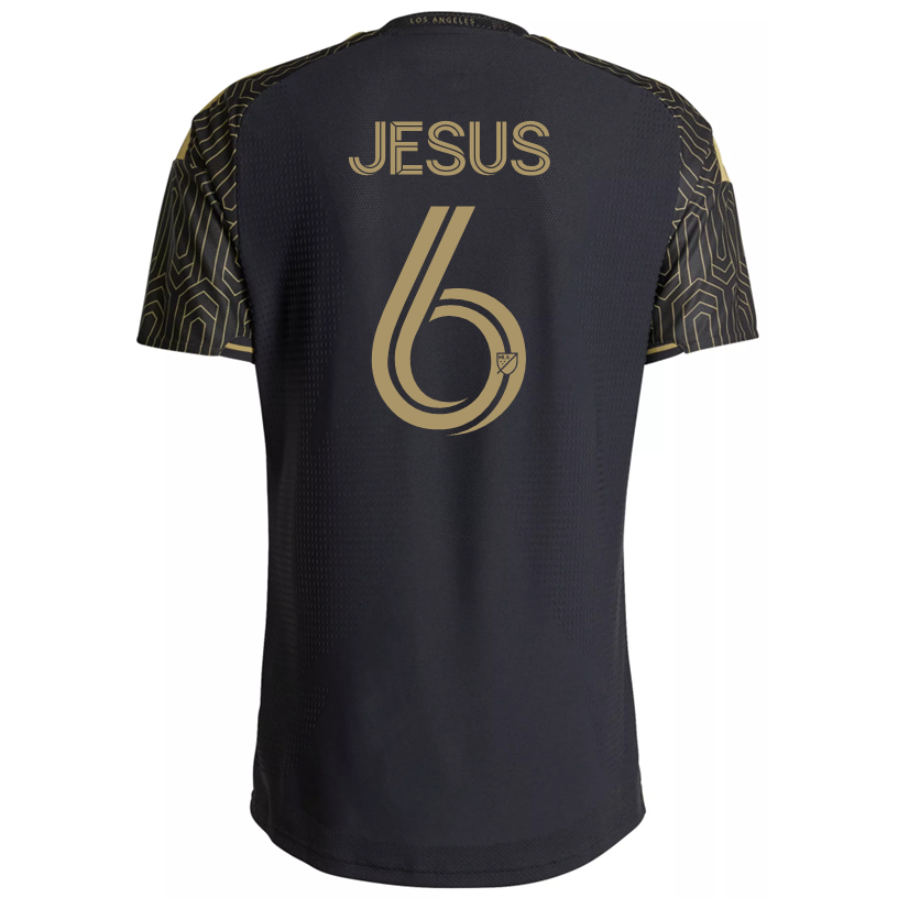 adidas Men's Jesus LAFC Authentic Match Home Jersey 26/27 (Black/Gold)