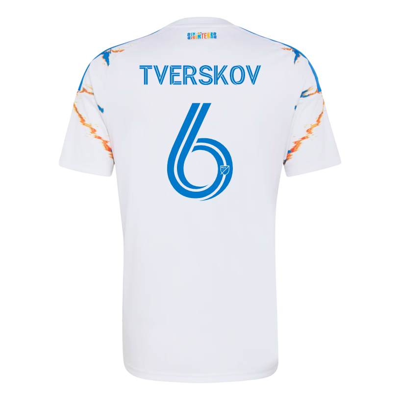 adidas Men's Tverskov San Diego FC 26/27 Away Replica Jersey (White)