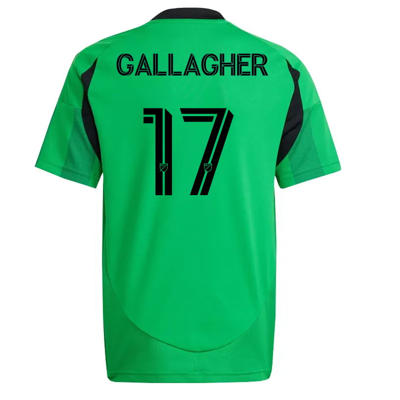 adidas Austin FC  Jon Gallagher Home Jersey 25/26 (Real Green)