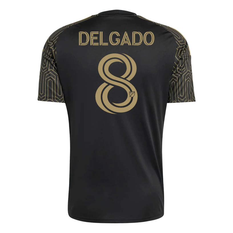 adidas Men's Delgado LAFC Replica Home Jersey 26/27 (Black/Gold)