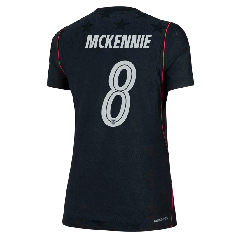 Nike Women’s Mckennie United States Match Authentic Away Jersey 2026 (Dark Obsidian/Pure Platinum)