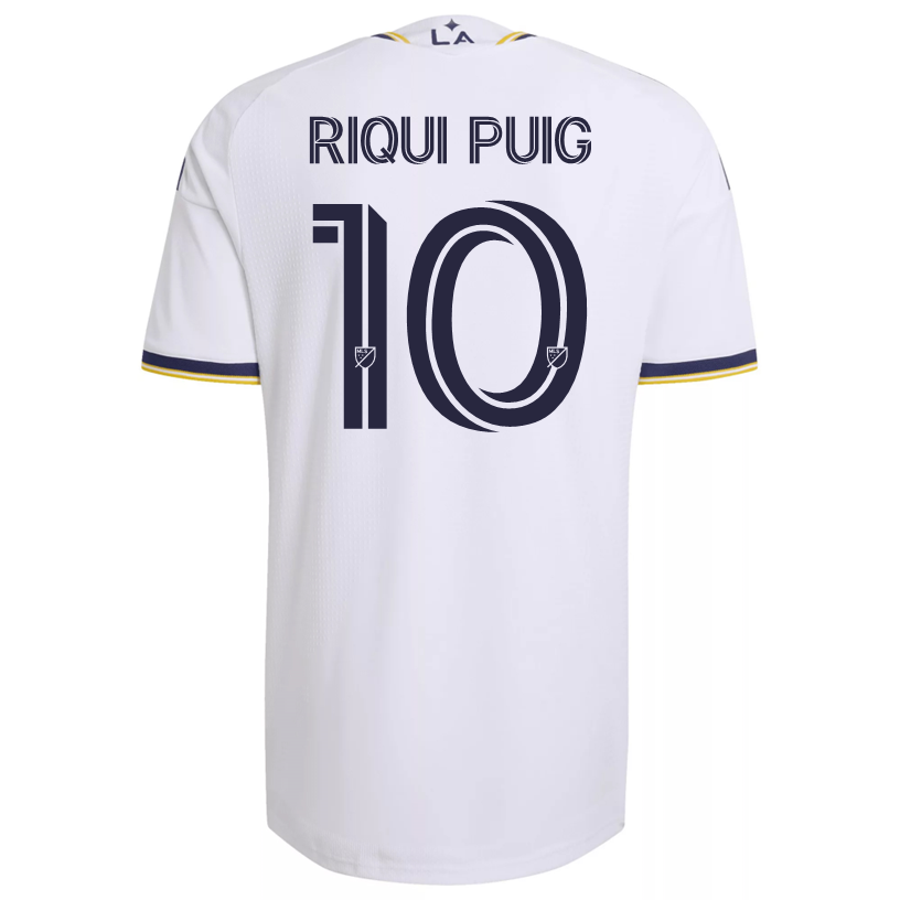 adidas Men's Riqui Puig LA Galaxy Authentic Match Home Jersey 26/27 (White)