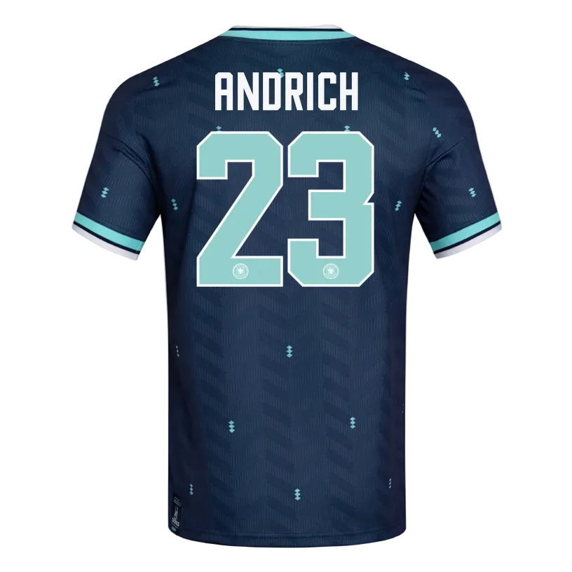adidas Men's Germany Andrich Away 2026 Stadium Jersey 2026 (Navy)