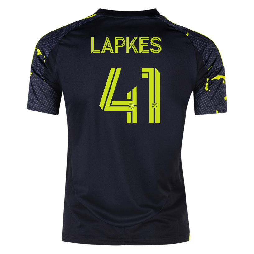 adidas Columbus Crew Stanislav Lapkes Away Jersey 25/26 (Black/Yellow)