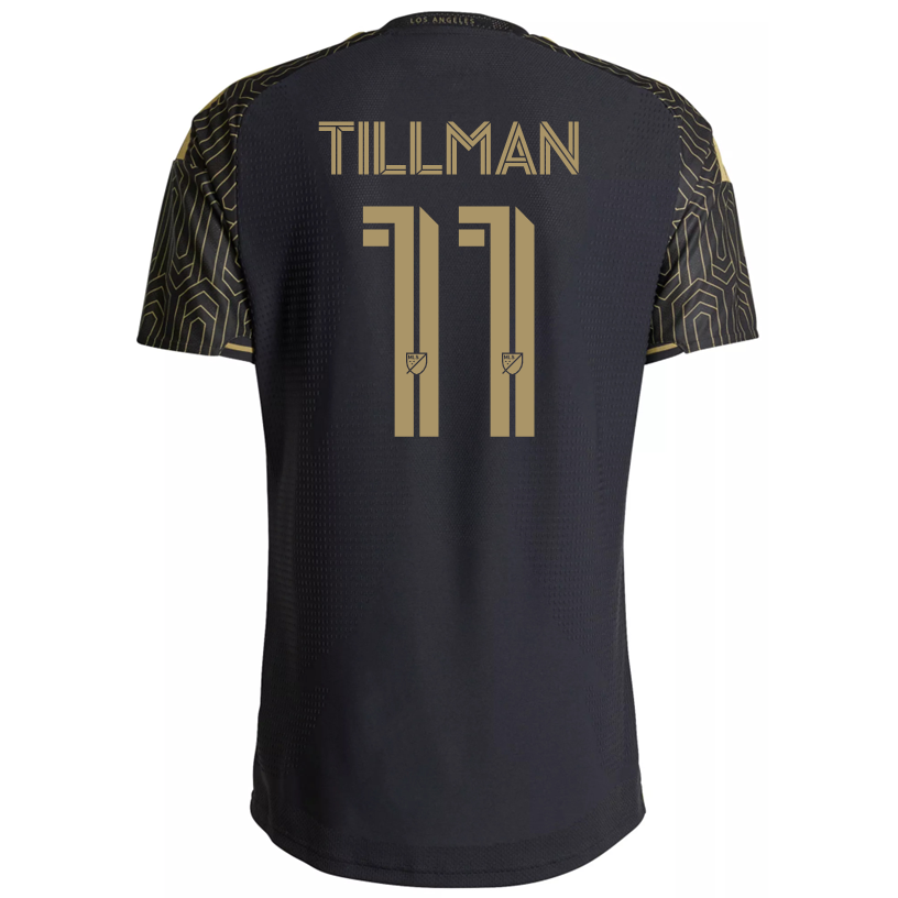 adidas Men's Tillman  LAFC Authentic Match Home Jersey 26/27 (Black/Gold)