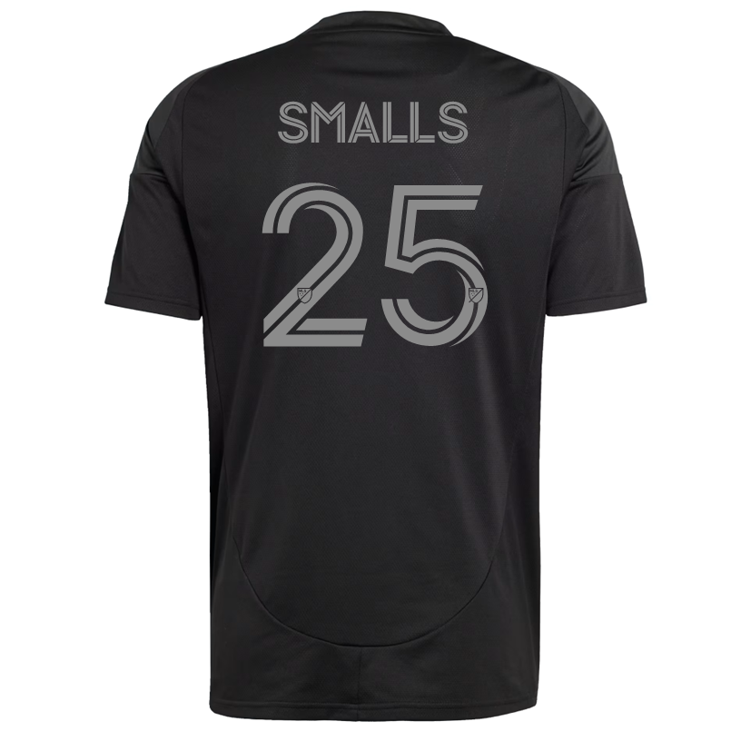 adidas Tyger Smalls Charlotte FC Away Jersey 25/26 (Black)