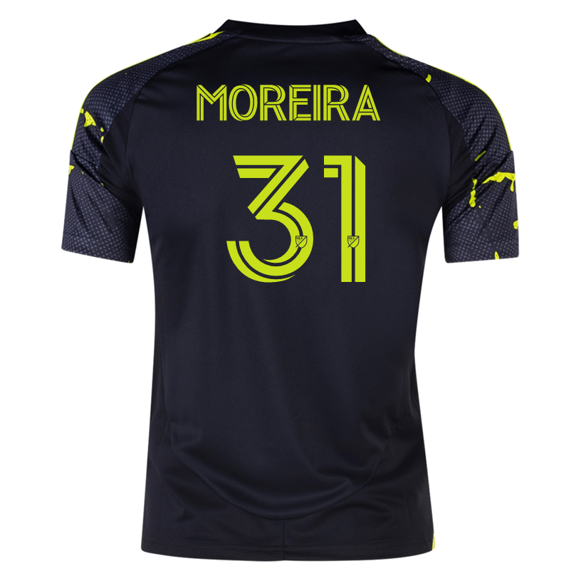adidas Columbus Crew Steven Moreira Away Jersey 25/26 (Black/Yellow)