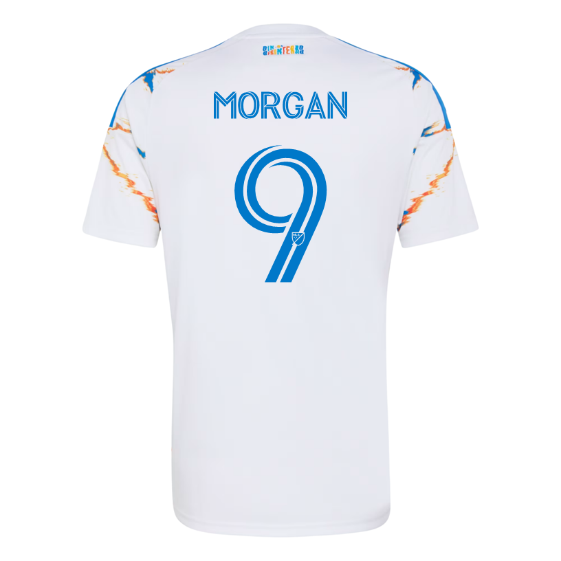 adidas Men's Morgan San Diego FC 26/27 Away Replica Jersey (White)