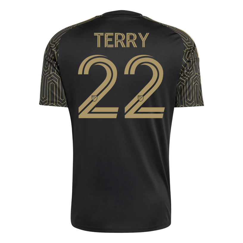 adidas Men's Terry LAFC Replica Home Jersey 26/27 (Black/Gold)