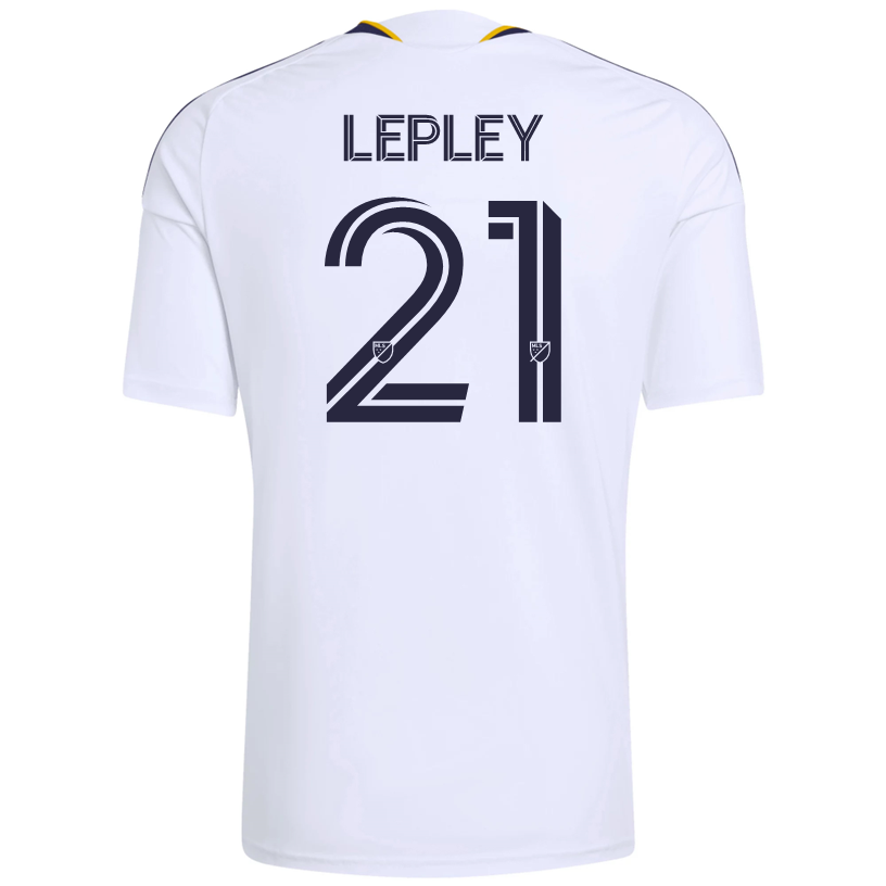 adidas Men's Lepley  LA Galaxy Home Replica Jersey 26/27 (White)