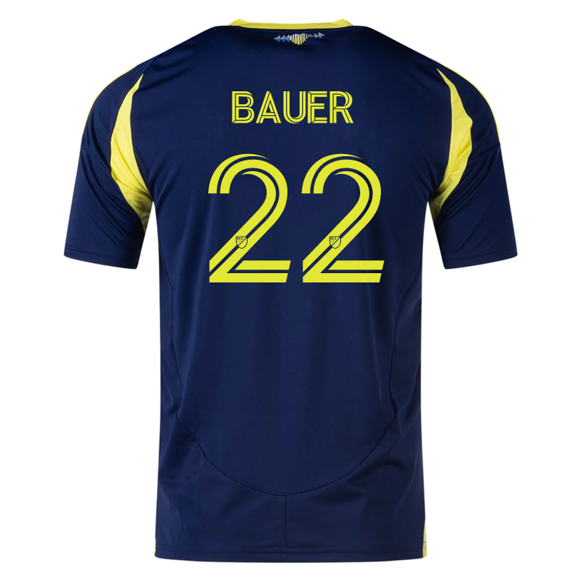 adidas Nashville Josh Bauer Away Jersey 25/26 (Tena Blue)